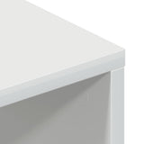 ZNTS TV Cabinet High Gloss White 100x40x40 cm Engineered Wood 861118