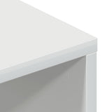 TV Cabinet High Gloss White 100x40x40 cm Engineered Wood 861118
