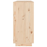 Sideboard 110x34x75 cm Solid Wood Pine 814329