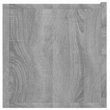 TV Cabinet Set Wall-mounted 3 pcs Grey Engineered Wood 815872