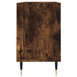 TV Cabinet Smoked Oak 103.5x30x50 cm Engineered Wood 826985