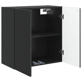 Wall-Mounted Cabinet Black 59 x 31 x 60 cm Engineered Wood 898406