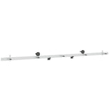 Sliding Door Hardware Kit 200 cm Steel White 42055684