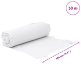 Geotextile Membrane White 1 x 50 m Polyester Fibre 4009846
