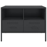 TV Cabinet Black 68x39x50.5 cm Steel 843042