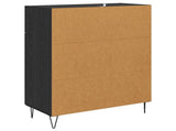 Sideboard Black Oak 69.5 x 34 x 90 cm Engineered Wood 882274