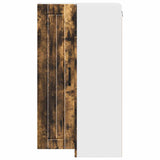 Wall Corner Cabinet LUCCA Smoked Oak 57 x 57 x 100 cm 885170