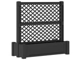 Big Planter with Trellis Anthracite 99.5 x 43 x 133.5 PP 42041730
