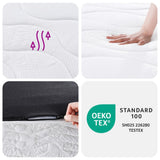Bonnell Spring Mattress Medium 90x190 cm Single Size 372984
