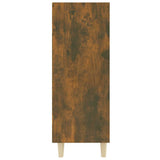 Sideboard Smoked Oak 69.5x32.5x90 cm Engineered Wood 817375