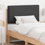 Upholstered Headboard Natural and Dark Grey 80 cm 880039