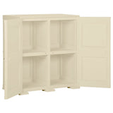 Plastic Cabinet 79x43x85.5 cm Wood Design Angora White 340596