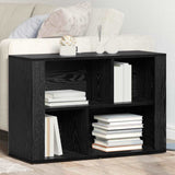 Sideboard Black Oak 80 x 30 x 53 cm Engineered Wood 881101