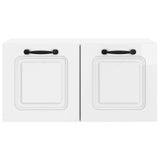 Wall-Mounted TV Cabinet High Gloss White 59.5 x 31 x 30 cm 899389