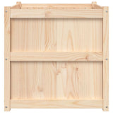 Garden Planter 70x70x70 cm Solid Wood Pine 837434