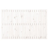 Wall Headboard White 140x3x90 cm Solid Wood Pine 824919