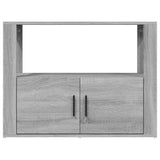 Sideboard Grey Sonoma 80x30x60 cm Engineered Wood 819458