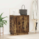 LED Sideboard for Smoked Oak 71 x 34.5 x 75 cm Engineered Wood 869646