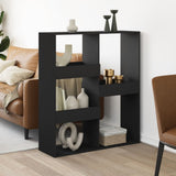 Room Divider Black 100x33x115 cm Engineered Wood 3309547