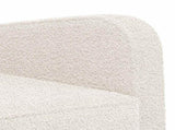 Armchair Cream Faux Lamb Fleece 42043407