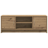 TV Cabinet Artisan Oak 102x30x37.5 cm Engineered Wood 855817