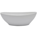 ZNTS Two Piece Bathroom Furniture Set Ceramic White 279339