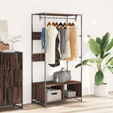 Wardrobe Brown Oak 90x50x180 cm Engineered Wood 849298