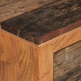 Side Cabinet 55x33x75 cm Solid Wood Acacia 354322
