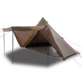 Family Tent Tipi 8-Person Brown Waterproof 4009450