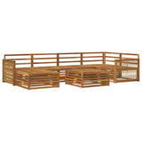 Outdoor Sofa Set 7 pcs Natural 3383597