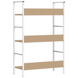 288221 3-Layer Book Shelf Oak 60x27,6x90,5 cm Engineered Wood