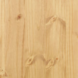 Bedside Cabinet Corona 45x35x64 cm Solid Wood Pine 4005655