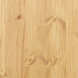 Bathroom Cabinet Corona 70x33x110 cm Solid Wood Pine 4013403