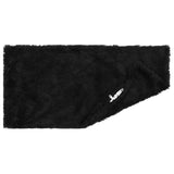 Cushion Cover 12 pcs HEERLEN Black 40 x 80 cm PV Fleece 910119