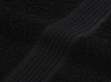 Towels "FROGN" 4 pcs Black 100x200 cm 360 gsm 136963