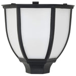 Outdoor Solar Lamps 6 pcs LED Black 277138