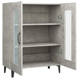 Sideboard Concrete Grey 69.5x34x90 cm Engineered Wood 812127