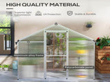 8 x 6ft Aluminium Frame Greenhouse T3398P315932