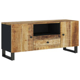 TV Cabinet 105x33.5x46 cm Solid Wood Mango&Engineered Wood 351958