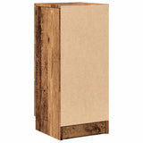 Sideboards 2 pcs Old Wood 30x30x70 cm Engineered Wood 856956