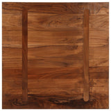 Table Top 90x90x2.5 cm Square Solid Wood Reclaimed 371213