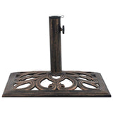 Umbrella Base Bronze 12 kg 49 cm Cast Iron 47868
