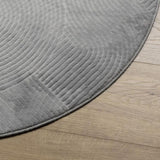 Rug IZA Short Pile Scandinavian Look Grey 200 cm 375461