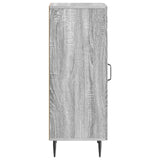 Sideboard Grey Sonoma 33 x 34.5 x 89.5 cm Engineered Wood 894831