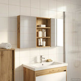 Bathroom Cabinet Set 3 pcs 120 x 10.5 x 60.5 cm Engineered wood 3403735