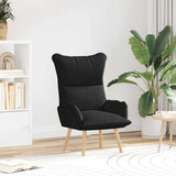 Armchair Black 69 x 74 x 93 cm Fabric 42001867