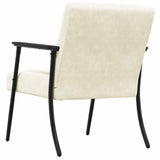 Armchair Cream 59 x 75 x 78 cm Velvet 42017687
