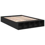 Bed Frame without Mattress Black 150x200 cm King Size 3280560