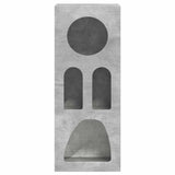 Sideboard Concrete Grey 40 x 35 x 100.5 cm Engineered Wood 891307
