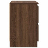 TV Cabinet Brown Oak 60x35x54 cm Engineered Wood 861784